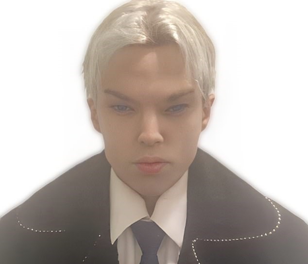 カナダ人俳優のセイント・フォン・コルッチさん。(デイリー・メール)