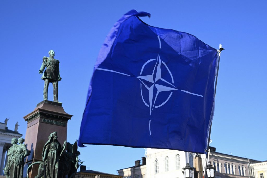 NATOはニューヨーク、ウィーン、ウクライナなどに同様の連絡事務所を設置しているという。（AFP）