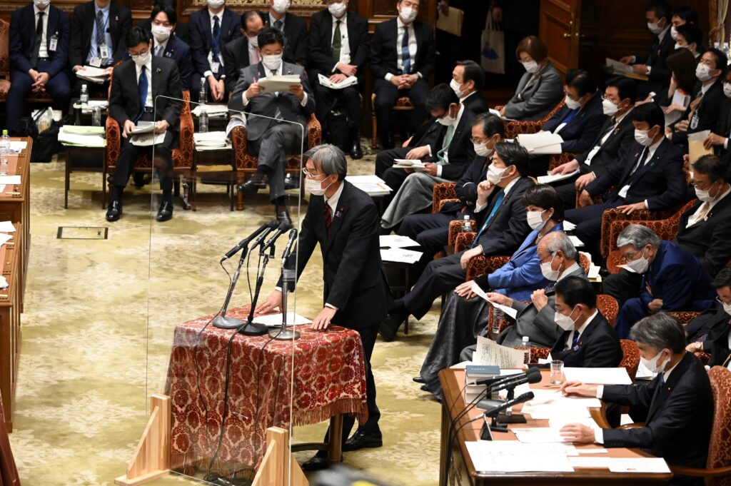 日本の衆議院は火曜日、出入国管理と難民認定法を改正する法案を可決した。 (AFP)