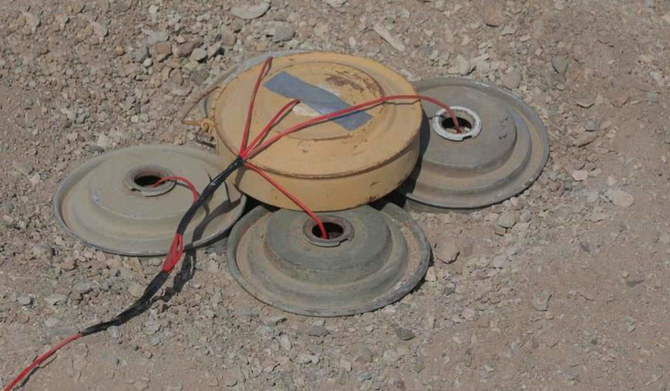 プロジェクト開始以来、合計で397,214個の地雷が除去されている。（SPA）