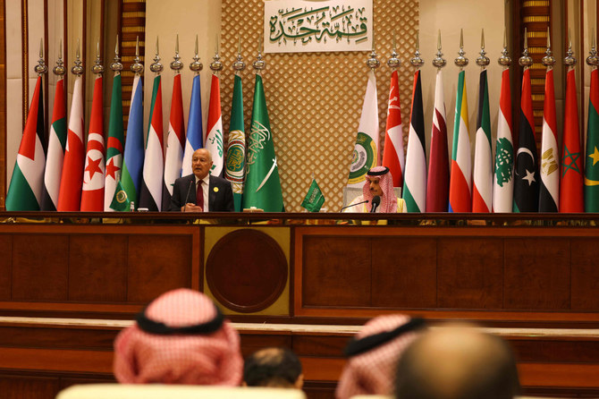 アラブ諸国、とりわけサウジアラビアが、世界を舞台として、再び、積極的で一体化された役割を果たそうという意思表示が今回のアラブ連盟サミットだった。（AFP）