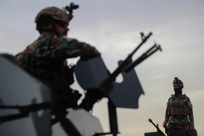 イラク治安部隊のメンバーのファイル写真（AFP）