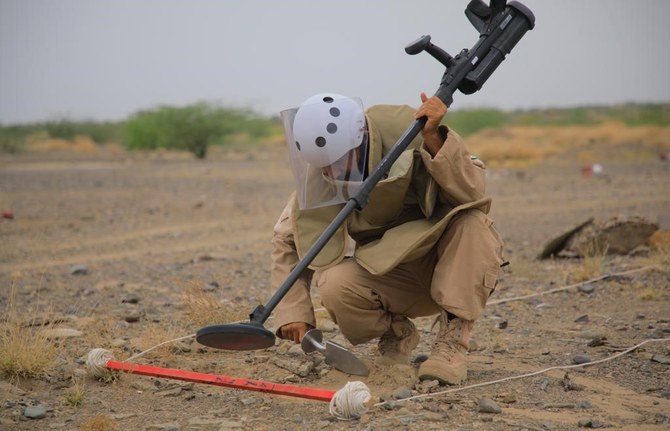 マサムには、市民を保護し、緊急の人道支援物資が無事に届けられるよう活動する32の地雷除去チームがある。（提供）