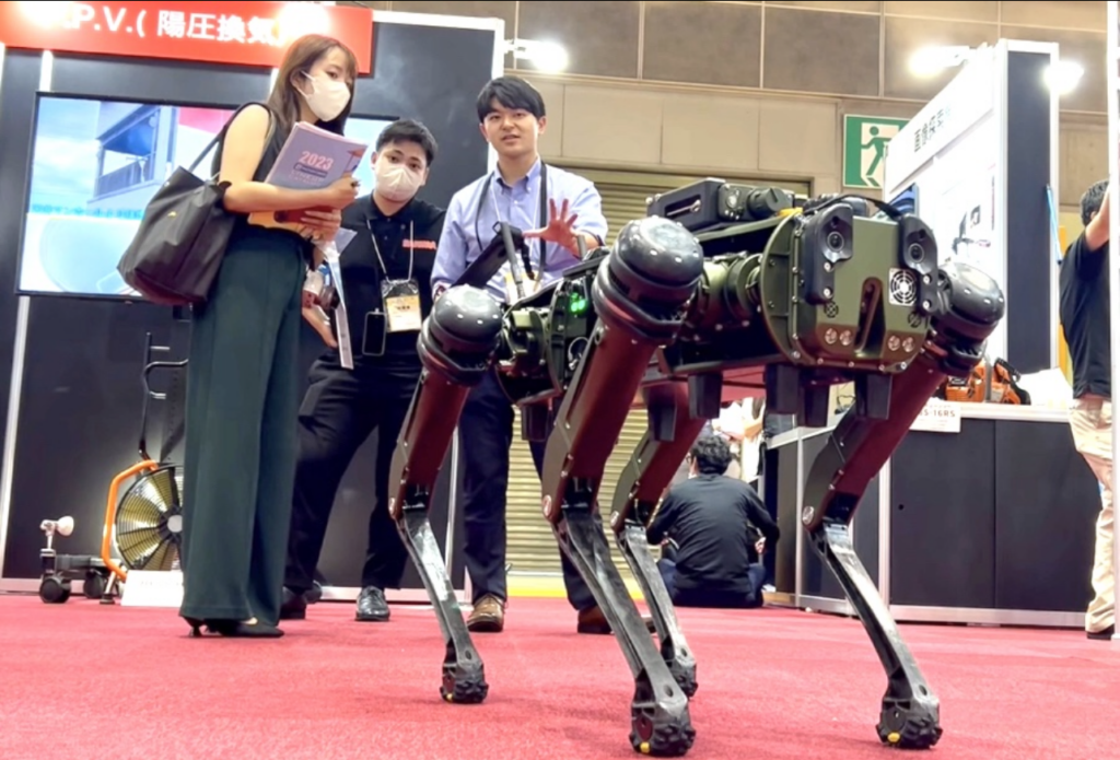 東京ビッグサイトは、関東大震災100周年を記念して「東京国際消防防災展2023」を開催している（ANJ）。