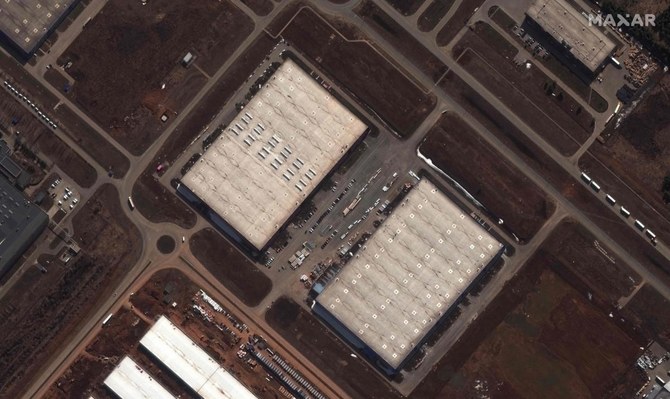 2023年4月4日、マクサー・テクノロジーズ提供の衛星画像に写ったロシアのアラブガ経済特区。ロシアは国内に「来年初めにフル稼働しうる」ドローン工場を建設するための資材をイランから受け取っていると、ホワイトハウスのジョン・カービー国家安全保障担当報道官が2023年6月9日に述べた。(AFP写真/衛星画像 © 2023 Maxar Technologies)