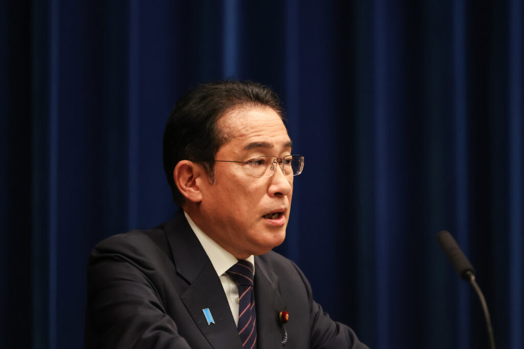 日本の岸田文雄首相は金曜日、全国歴訪を開始した。 （AFP）
