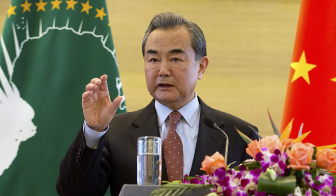 中国外交トップの王毅氏。(AP)