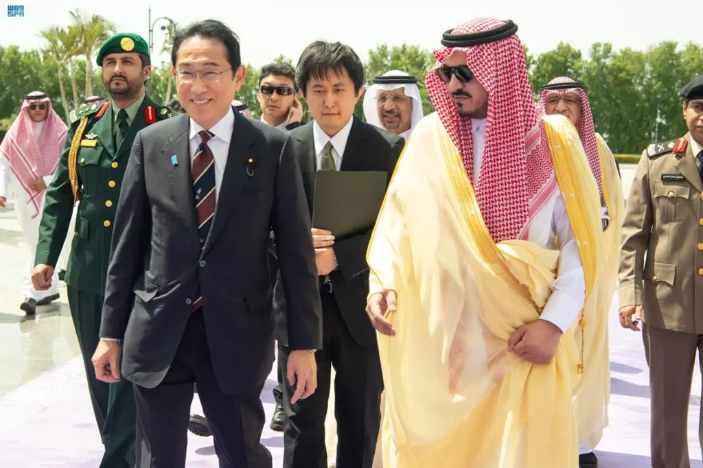 岸田首相は日本・サウジアラビア首脳会談に参加する。 (SPA)