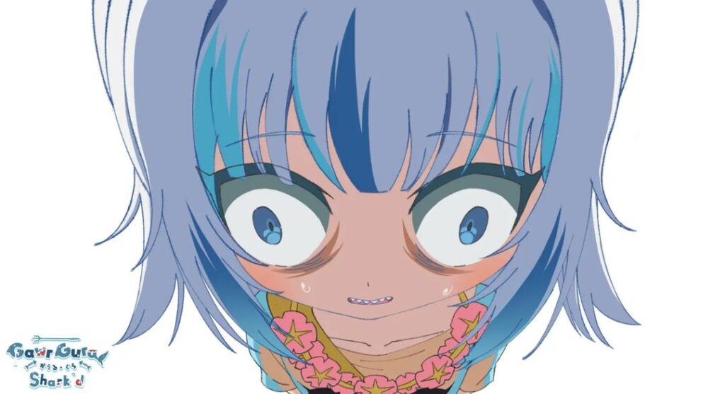 アニメ『がうる・ぐら』Porkkyのアートワーク(instagram @porkkyboy)