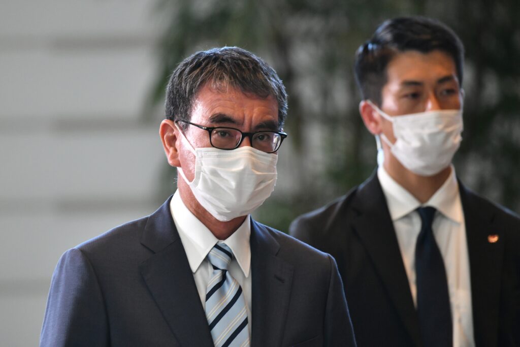 松野博一官房長官は、海水や水産物のトリチウム濃度データを迅速に公表するとし、中国に対し「科学的根拠に基づく対応を強く求めていく」と強調。(AFP)