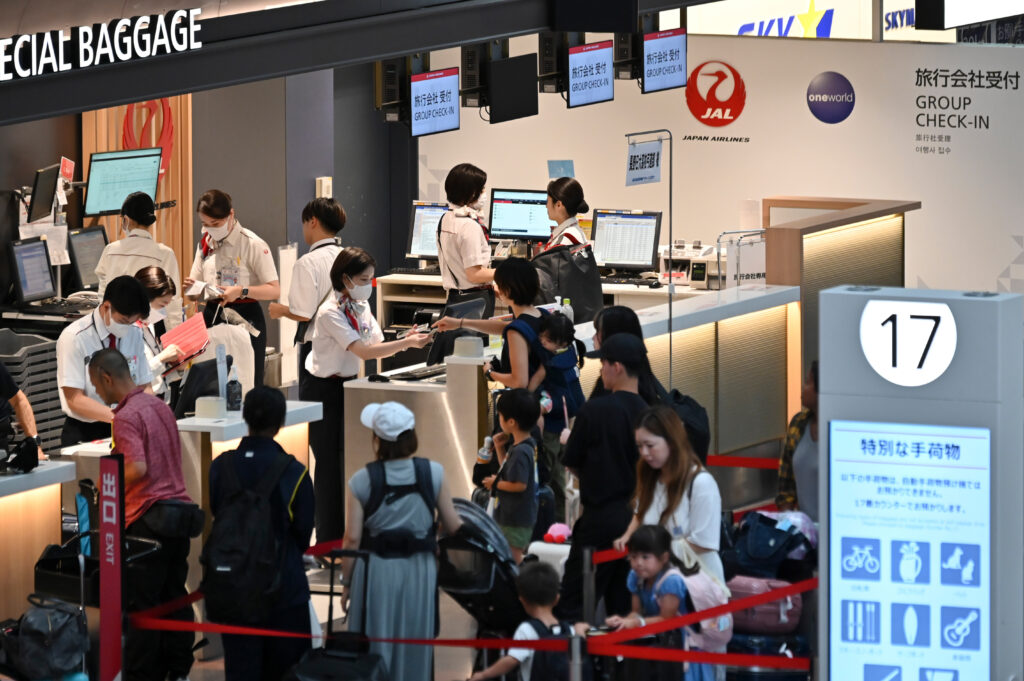 日本の外務省は、中国に旅行または滞在する日本人に対し、予防措置を講じるよう呼び掛けた。 （AFP）