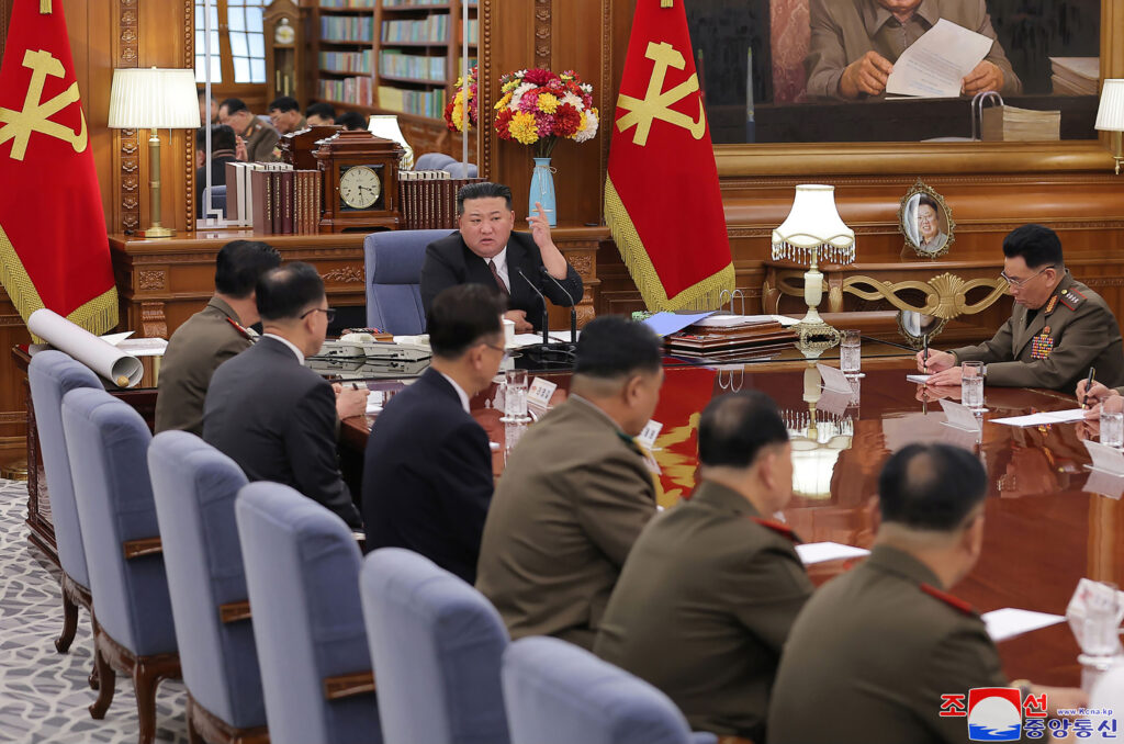 朝鮮中央通信社の声明によると、朝鮮半島は熱核戦争に直面している。 （AFP）