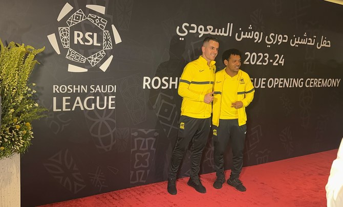 スター選手が勢ぞろいした日曜夜のジェッダのアル・ジャウハラ・ホールでのイベントで、サウジ・プロフェッショナルリーグ2023-24のシーズンが開幕した(写真AN)