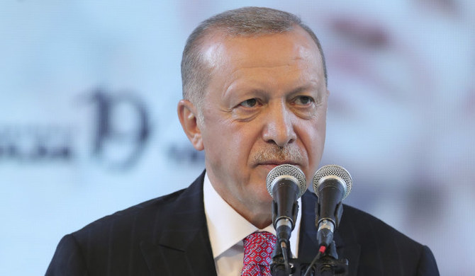 トルコ大統領のレジェップ・タイイップ・エルドアン氏。（AP）