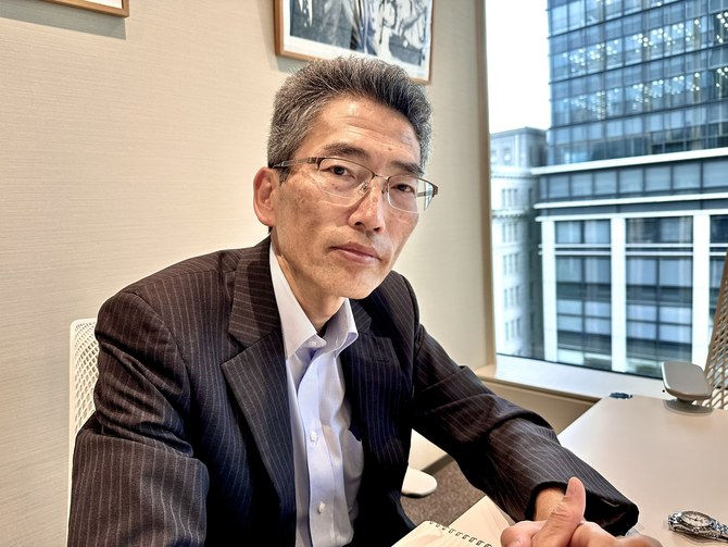 日本エネルギー経済研究所の坂本敏幸理事。(WAM)