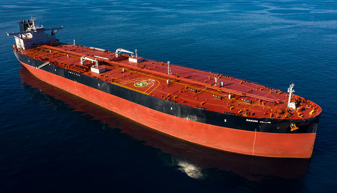 今年引き渡される4隻のLNGデュアルフューエルVLCCのうちの3隻目となる20億ドルの船舶「アルザナ」。ファイル