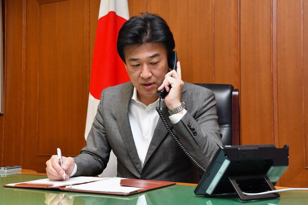 木原氏がオースティン氏と意見を交わすのは就任後初めて。10月初旬に訪米し、対面で会談する予定だ。(@ModJapan_jp on X)