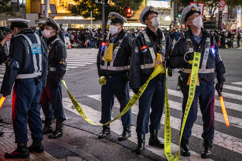 プノンペンでは日本人約20人が地元警察に拘束された。 (AFP)