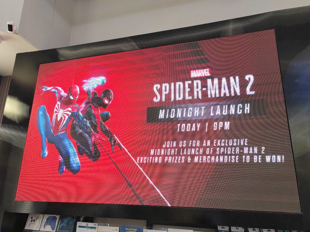 スパイダーマン2は現在、PS4版とPS5版が発売中。中東地域では、アラビア語の音声、メニュー、テキストなどが含まれた全編アラビア語版が収録されている。（提供）