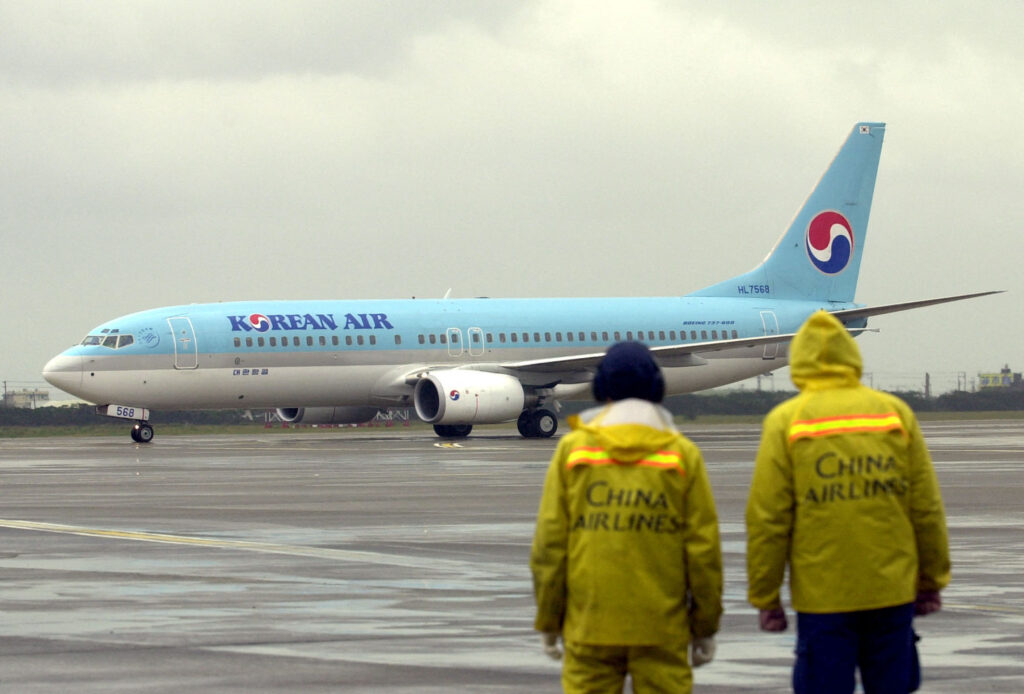 韓国の航空会社は日本の多くの地方都市との往復旅客便を拡大している。 （AFP）