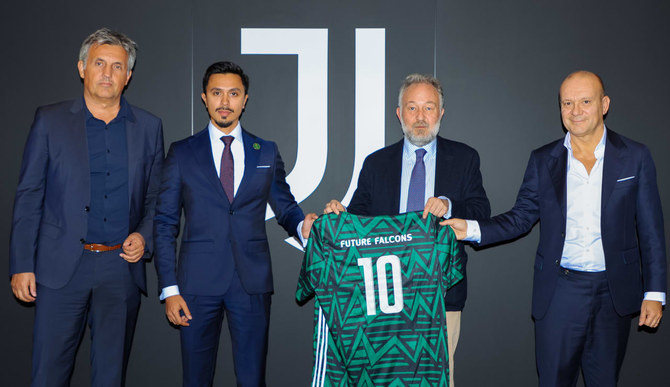 ユベントスFCとサウジ・フューチャー・ファルコンズの間で3日に調印された共同プログラムは、サウジアラビアの才能あるサッカー選手の育成にプラスの影響を与えるだろうと関係者は述べた。（提供）