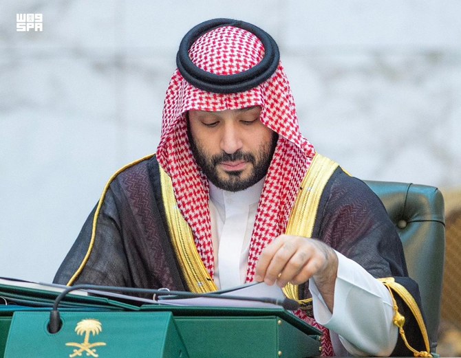 サウジアラビアのムハンマド・ビン・サルマン皇太子。（国営サウジ通信）