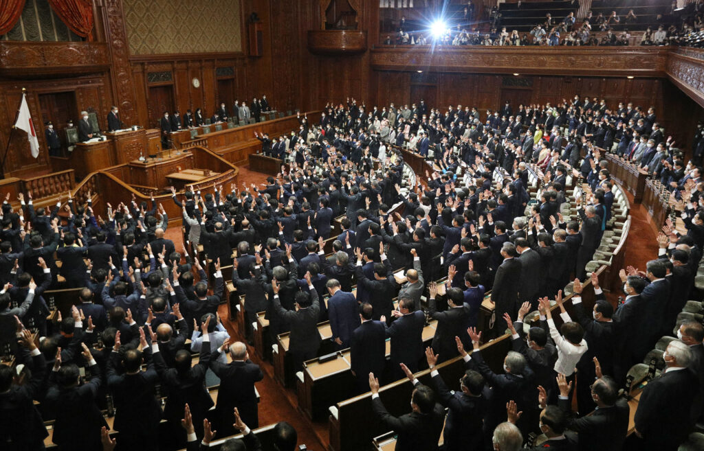 国民民主党は27人、参政党は94人の候補を決定し、れいわ新選組や社民党なども擁立作業を進める。(AFP)