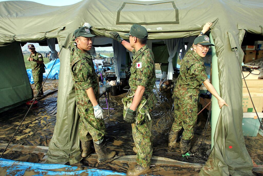 政府は昨年１２月策定の国家安全保障戦略に、ジブチの拠点を邦人保護に活用する方針を明記した。(AFP)