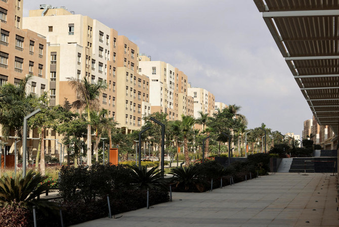 カイロの東に建設が進む新行政首都（NAC）の風景（REUTERS）