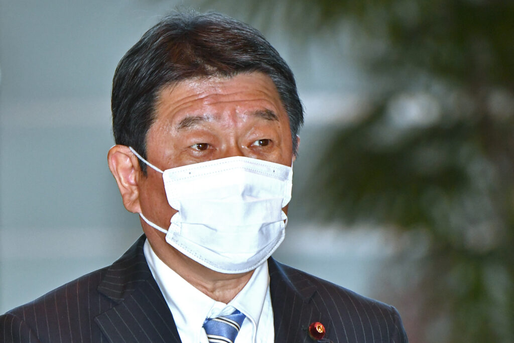 茂木派では小渕優子選対委員長が退会。(AFP)