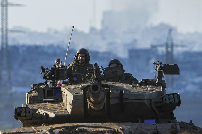 イスラム過激派組織ハマスとの戦闘はハンユニス南部を中心に展開していると、イスラエル軍は説明している。（AP通信）