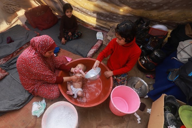 戦争が始まって以来、ガザでは2万人近くの赤ちゃんが生まれた。(AFP通信)