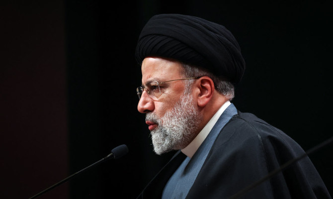イランのイブラヒム・ライシ大統領。（AFP）