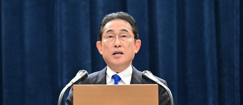 岸田首相は先週、日本の国会議員に対し、平壌との関係を築くことが重要だと語った。(時事通信)