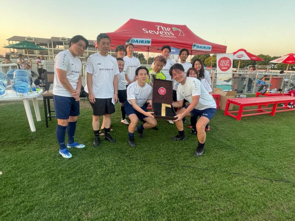 日本ガルフカップは、UAEで開催される日本人コミュニティのスポーツイベントとしては最大規模のもので、地域各地で活動するチームを招待し、親善試合を行う。(ANJ)