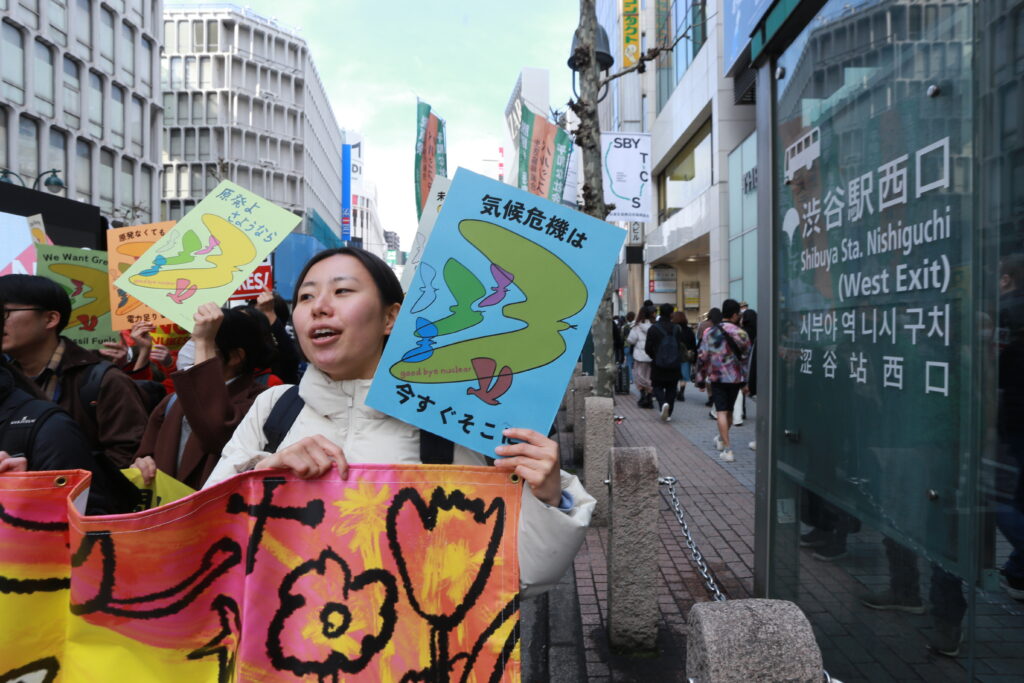 また再稼働した原発近辺の避難計画について、実際に大規模な事故が起きれば効果的ではないと訴えた。(ANJ/ Pierre Boutier)