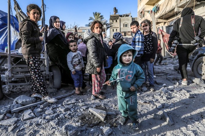 イスラエル軍は、ガザ地区南部の都市ハーン・ユーニスでの作戦を強化したと発表した。(ファイル/AFP)
