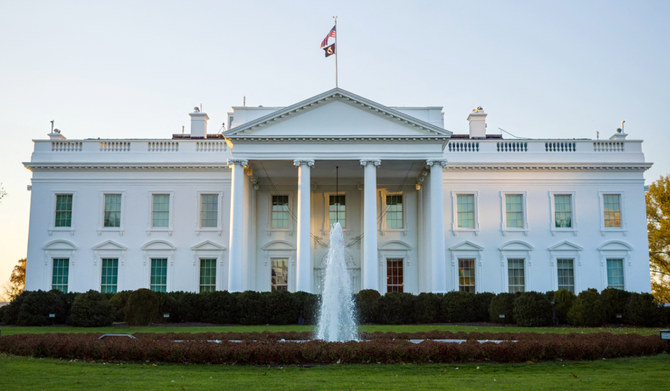 ワシントンDCのホワイトハウス北側芝生。(AFP＝時事通信）