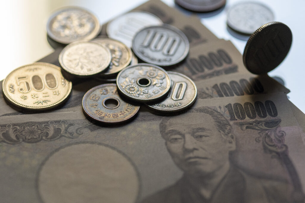 日本が最後に為替介入を行ったのは2022年。(AFP)