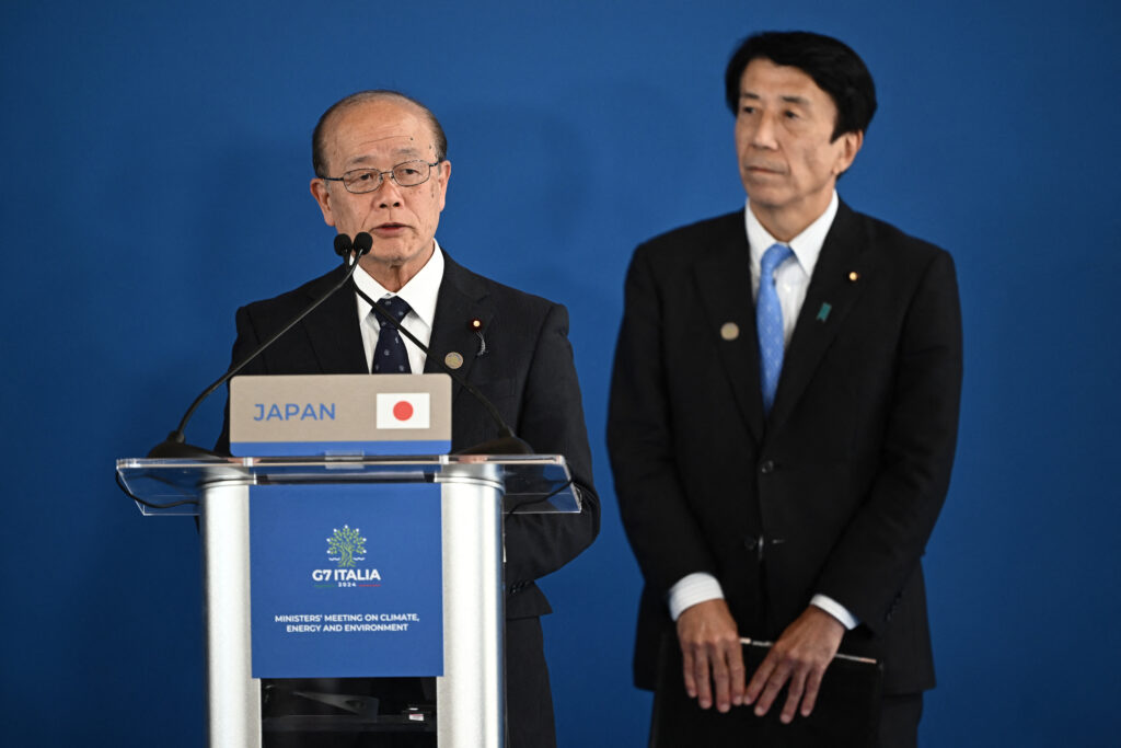 日本はG7で唯一、石炭の廃止期限を定めていない。(AFP)