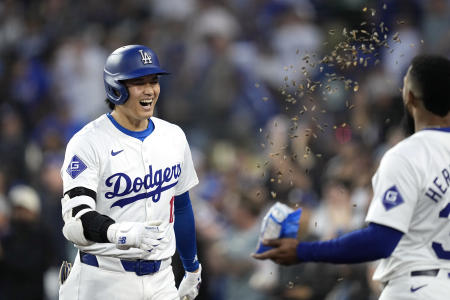 大谷自身は、この宣言を 「信じられないような名誉 」と語った。(AP)