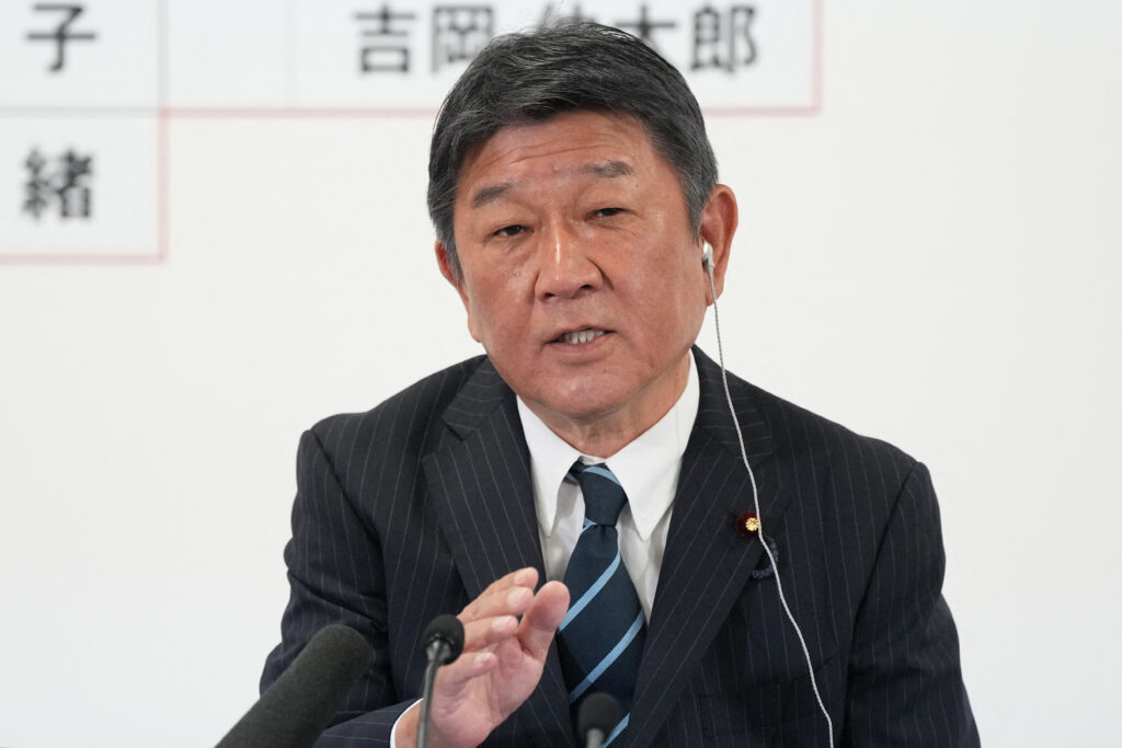 茂木氏はシェアリングエコノミーについて「ビジネスとして伸びている」と指摘。(AFP)
