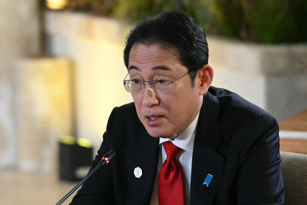 岸田首相は7月9日から11日まで米ワシントンで開催される北大西洋条約機構(NATO)首脳会議に出席する方向。(AFP)