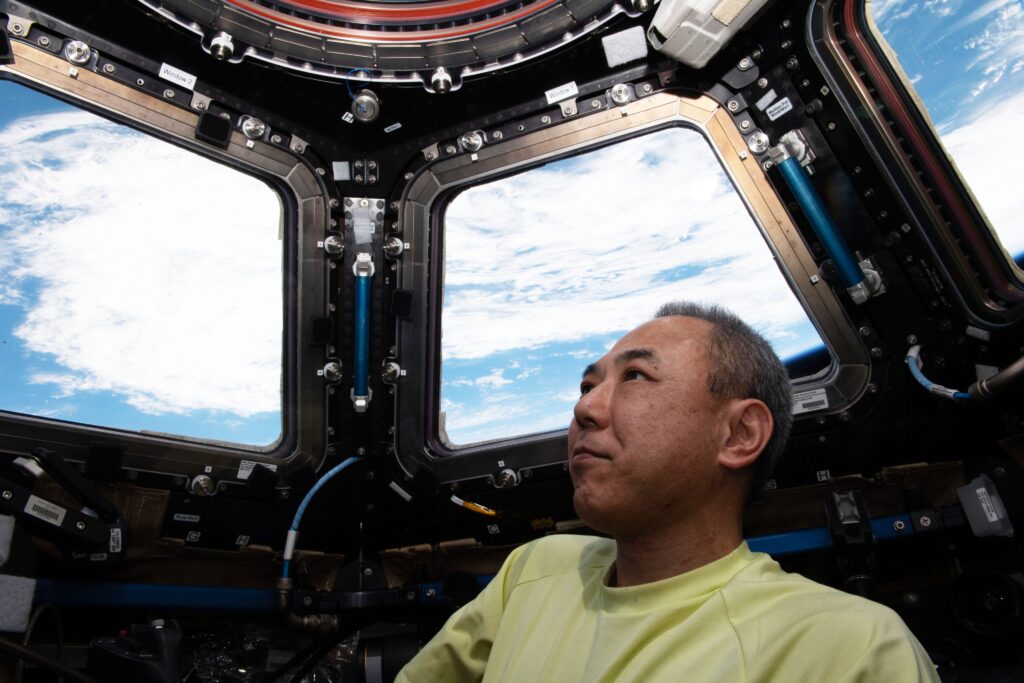 古川さんは昨年8月に米宇宙船クルードラゴンに搭乗し、ISSに到着。(Satoshi Furukawa on X)