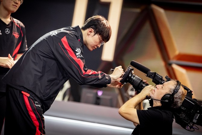 T1のスター、Fakerは「Eスポーツ界のマイケル・ジョーダン」として知られるようになった(写真:Supplied)