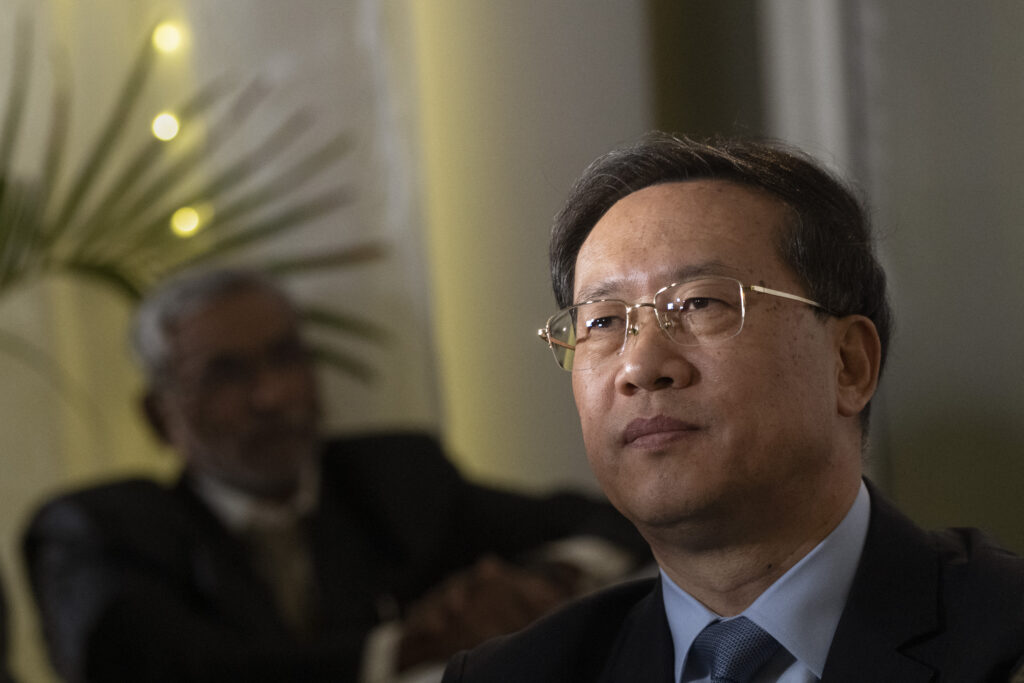 2023年6月1日、ケープタウンで開催されたBRICS（ブラジル、ロシア、インド、中国、南アフリカ）外相会議にて。(AFP＝時事）