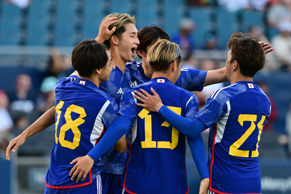 オリンピックの男子サッカーは23歳以下の大会だが、各代表には年長選手が3人まで入ることができる。(AFP)
