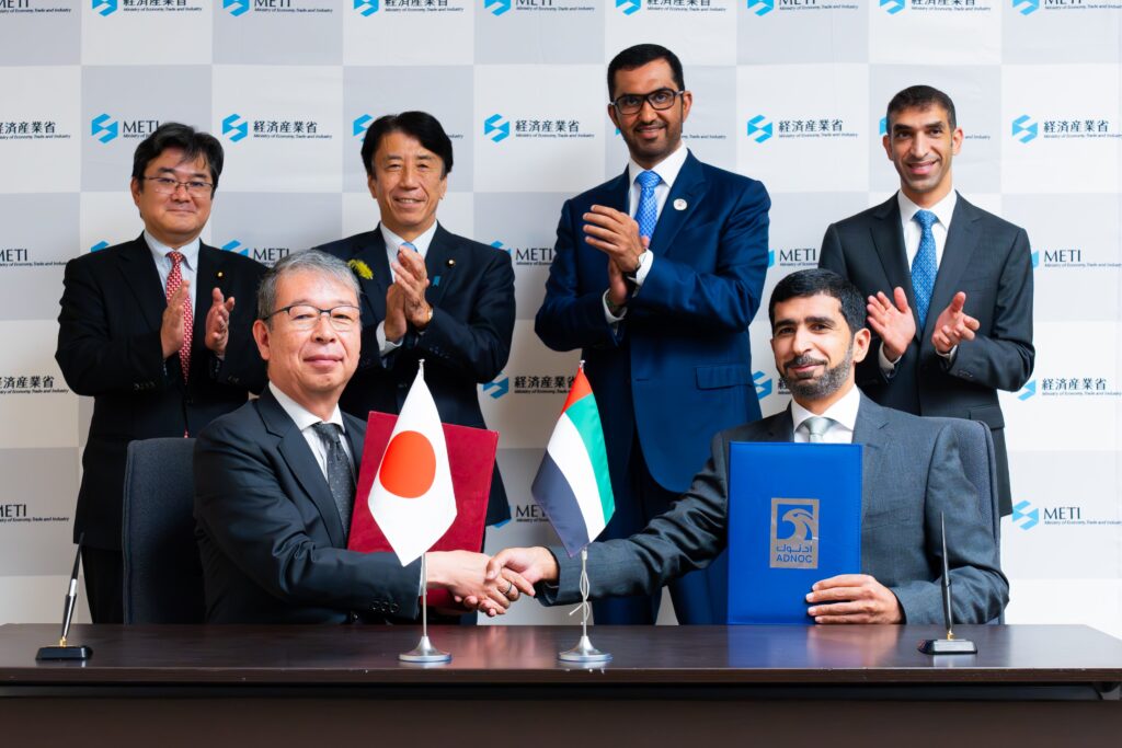 ADNOCは、1月にADNOCとJBICの間で首脳協定が締結されたことを受け、木曜日に今回の契約を発表した。(ADNOC経由)