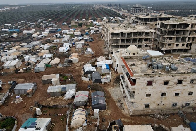 2023年2月、トルコとシリアでマグニチュード7.8の地震が発生し、6万人近くが死亡した。(AFP通信)