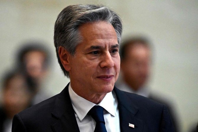  アントニー・ブリンケン米国務長官は今週末イスラエルに赴き、ガザ停戦合意を推進する。(AFP/ファイル)